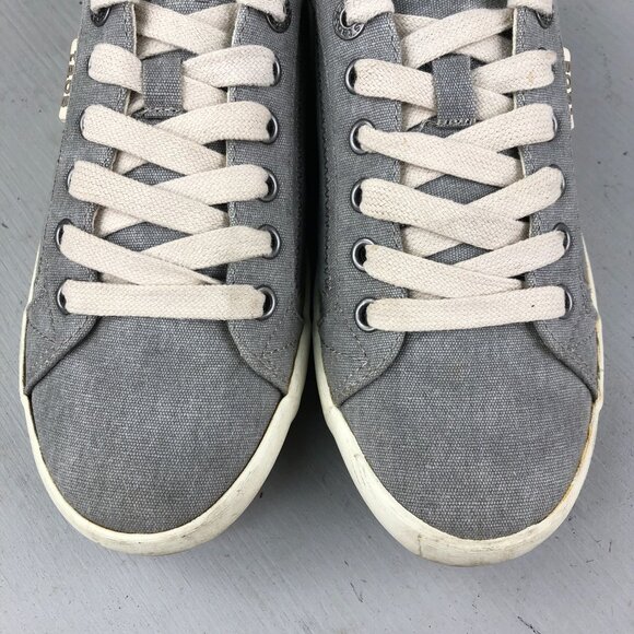 Taos Women's Size 6.5 STAR Grey Low Top Closed Toe Lace-Up Casual Sneakers Shoes - Picture 5 of 13